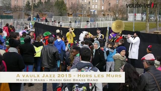 A Vaulx Jazz – Mardi Gro Brass Band – Mardi 3 mars 2015