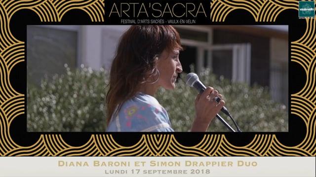ARTA’SACRA – Diana Baroni et Simon Drappier Duo – 17 septembre 2018