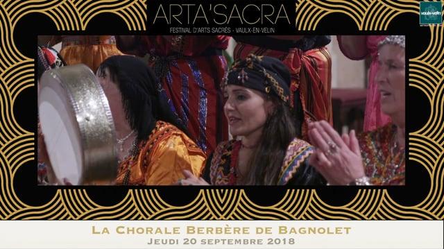 ARTA’SACRA – La Chorale Berbère de Bagnolet – 20 septembre 2018