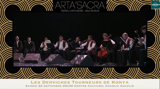 ARTA’  SACRA Les Derviches Tourneurs de Konya – au Centre Charlie Chaplin – 22 septembre 2018