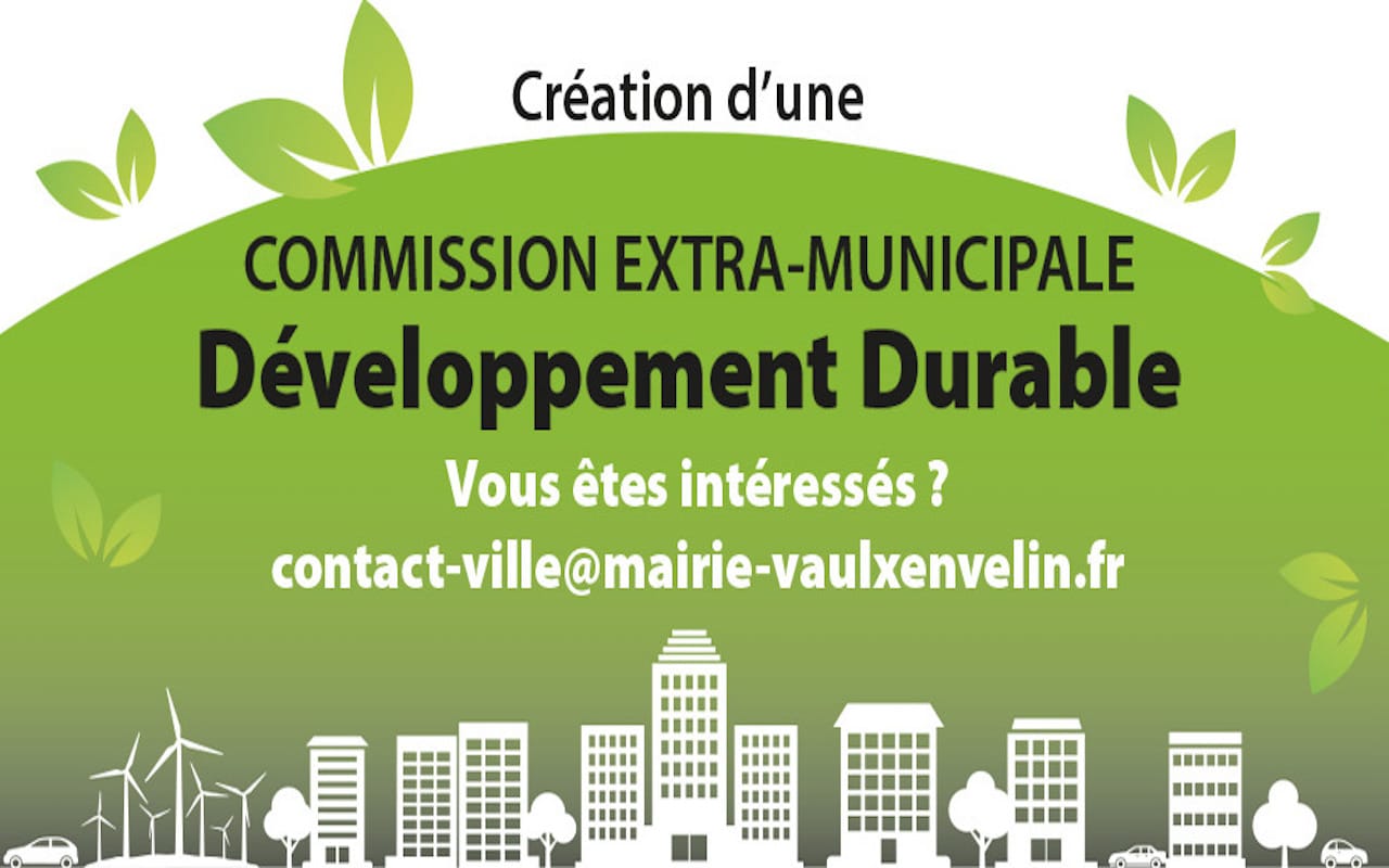 Bandeau Commission Développement durable