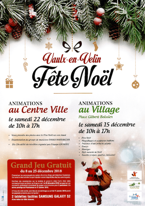 Vaulx En Velin Fete Noel Au Village Vaulx En Velin