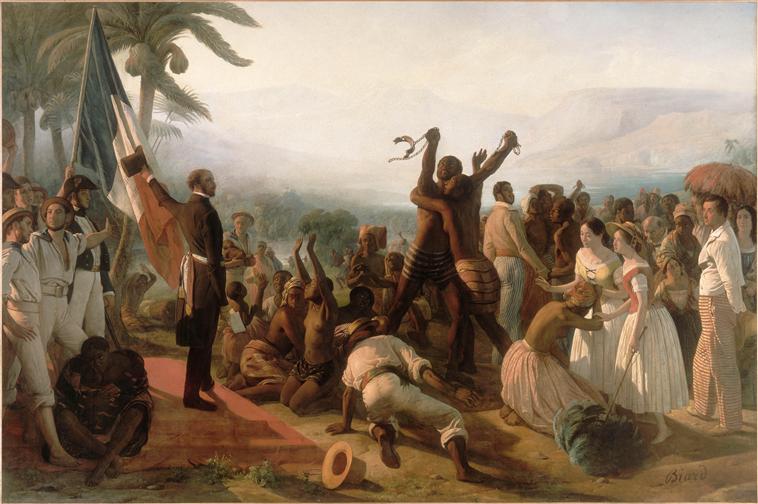 L'abolition de l'esclavage dans les colonies françaises de François-Auguste Biard