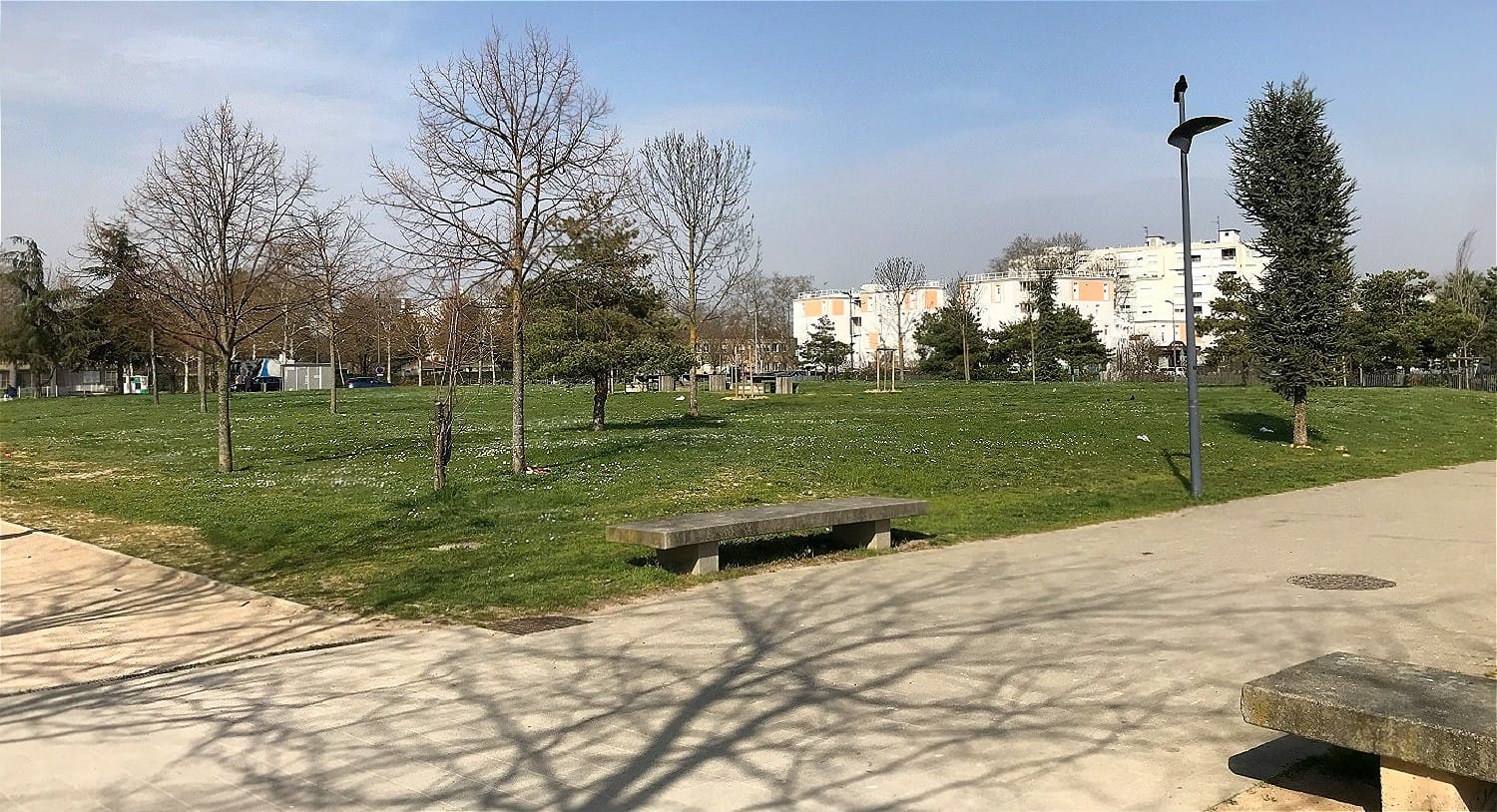 Parc Mitterrand mars 2021