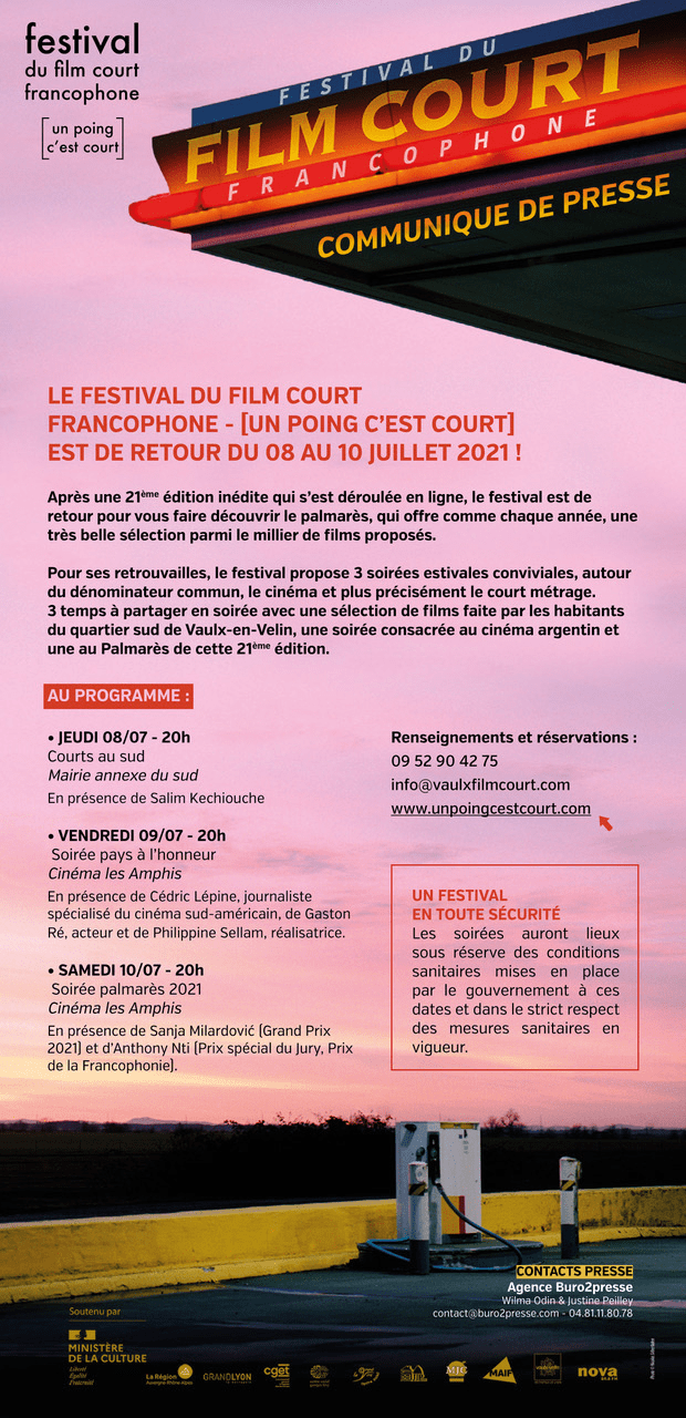 Festival film court 2021