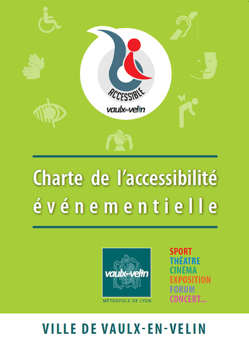 Couverture - Charte de l'accessibilité événementielle