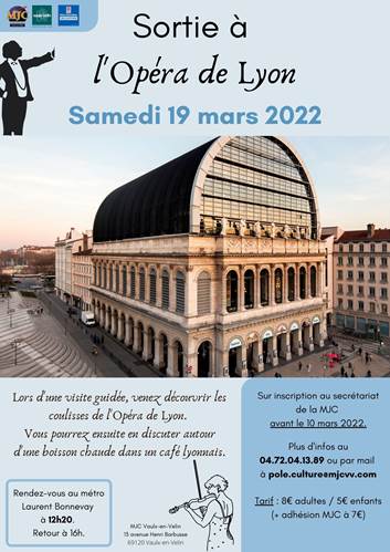 Visite Opéra MJC le 19.03.22