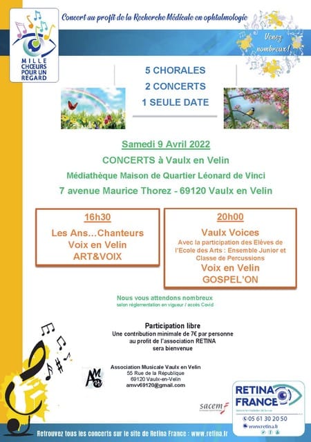 Concerts chorales MMQ le 09.04.22
