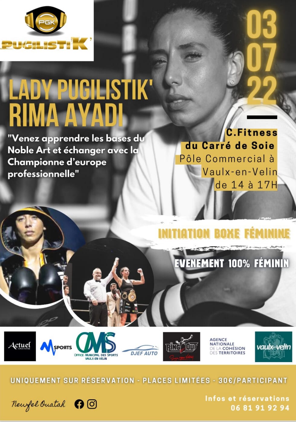Stage boxe Rima Ayadi.03.07.22