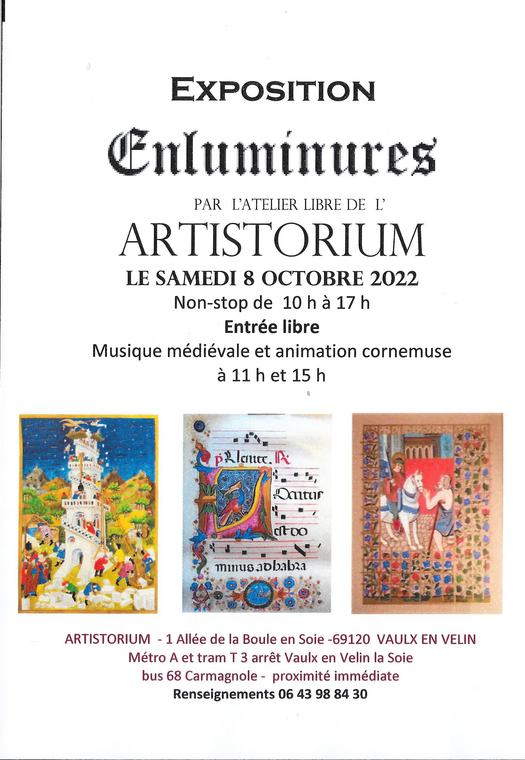 Exposition Artistorium du 08.10.22 