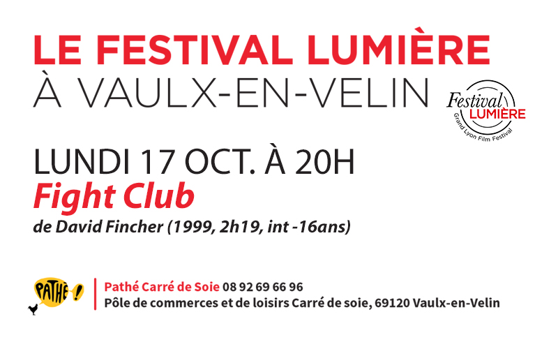 Festival Lumière àVaulx-en-Velin : (re)découvrez Fight Club sur grand écran