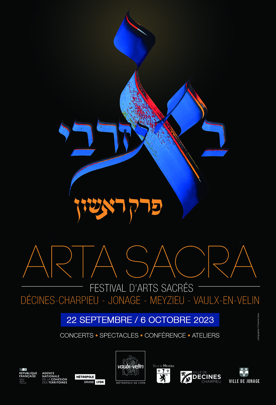 Visuel - affiche festival Arta Sacra 2023