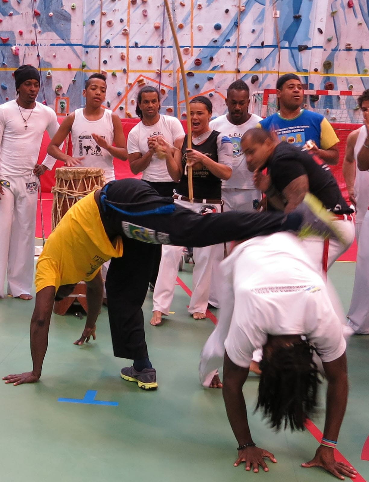 Atelier Capoeira avec maitre Curio