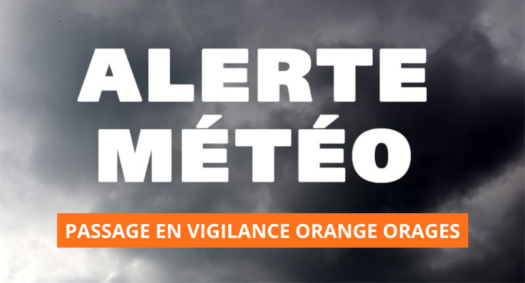 Alerte météo : vigilance orages