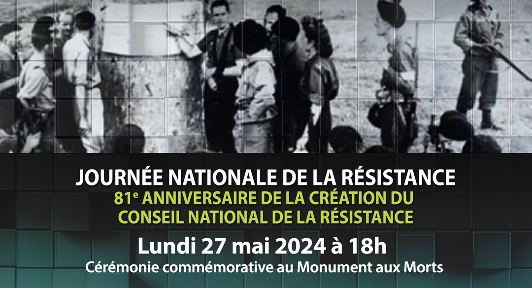 Mémoire commune : Journée Nationale de la Résistance 2024