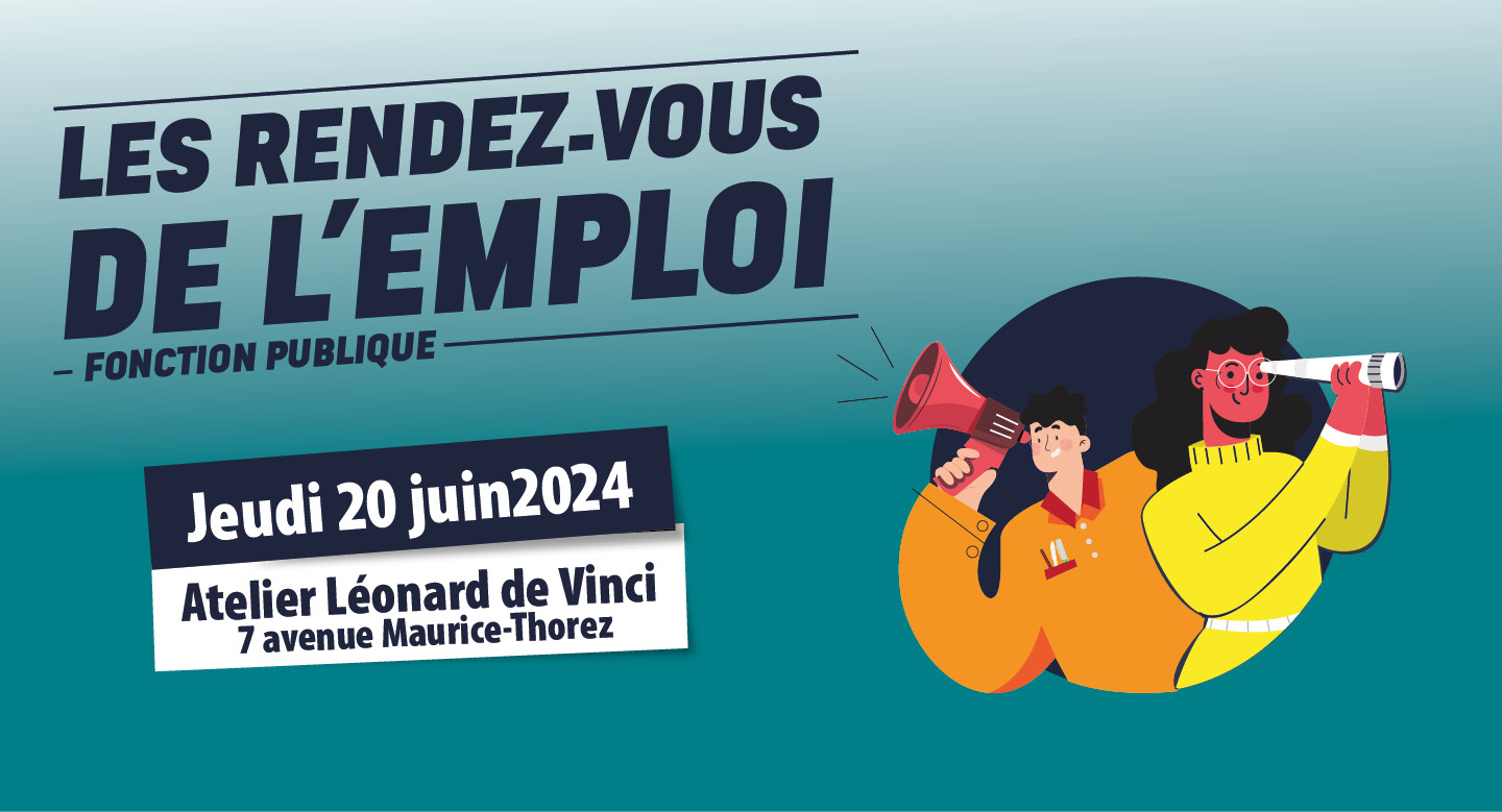 Jeudi 20 juin : rendez-vous de l’emploi sur la fonction publique