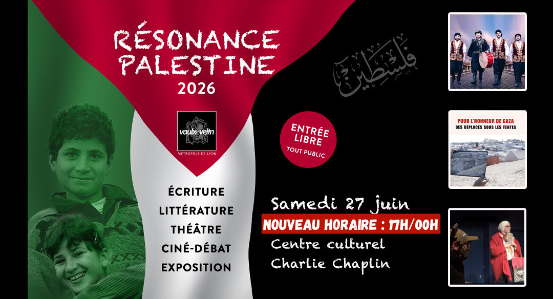 Samedi 27 juin : Festival Résonance Palestine