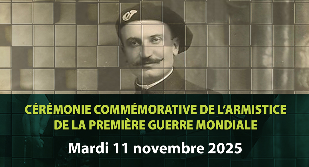 Commémoration de l’armistice de la Première Guerre mondiale