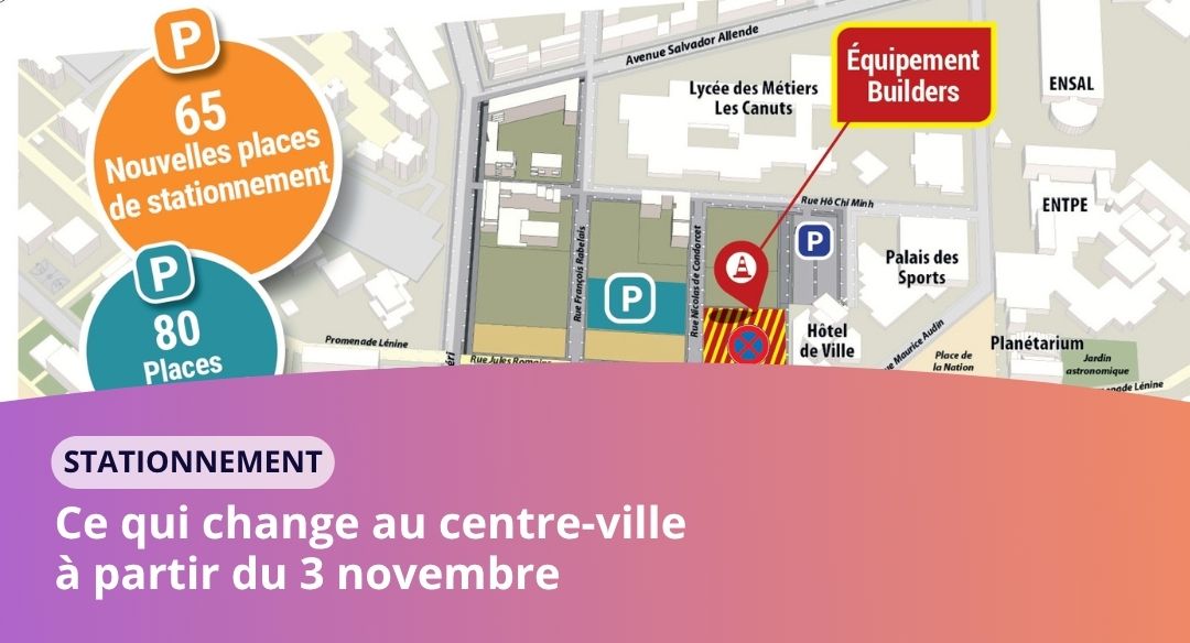 Stationnement au centre-ville : ce qui change à partir du 3 novembre