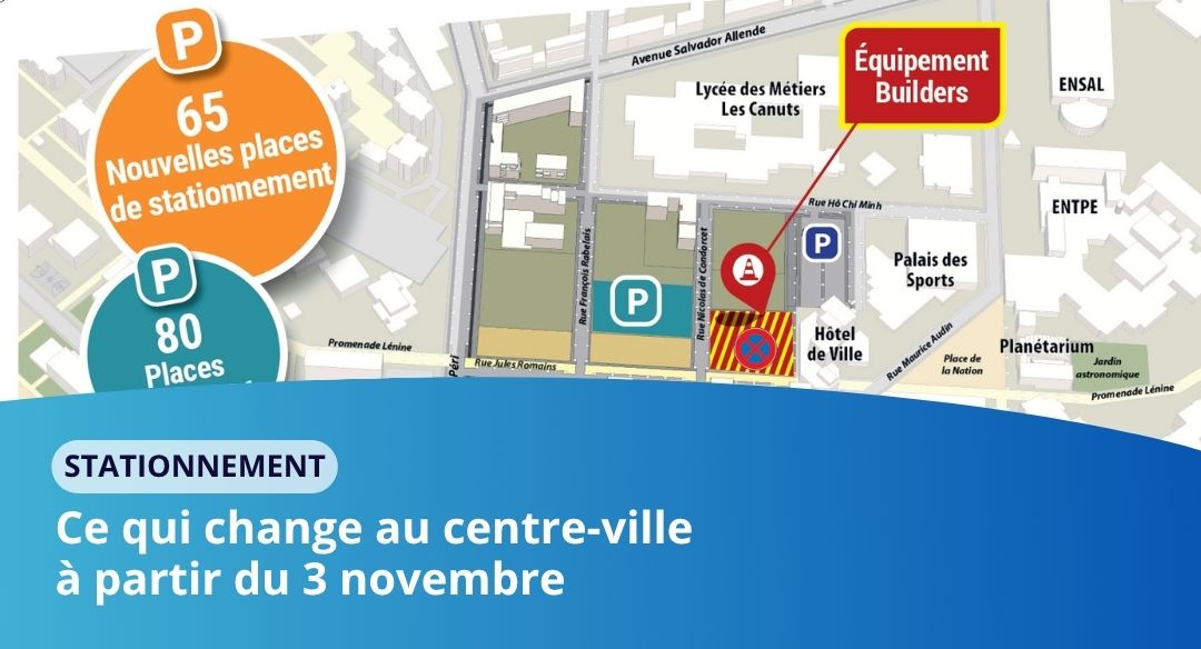 Stationnement au centre-ville : ce qui change à partir du 3 novembre