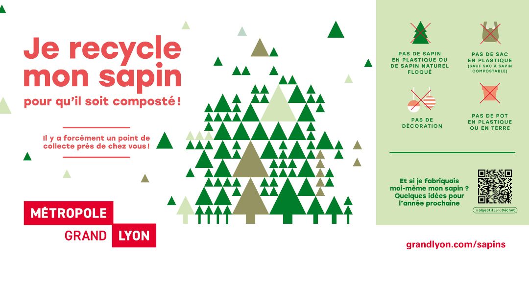 Jeter son sapin de Noël : les points de collecte 2026