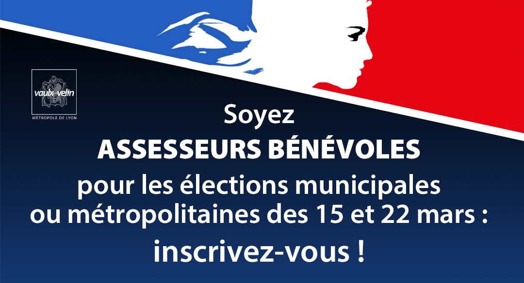 Élections municipales et métropolitaines 2026 : devenez assesseur bénévole