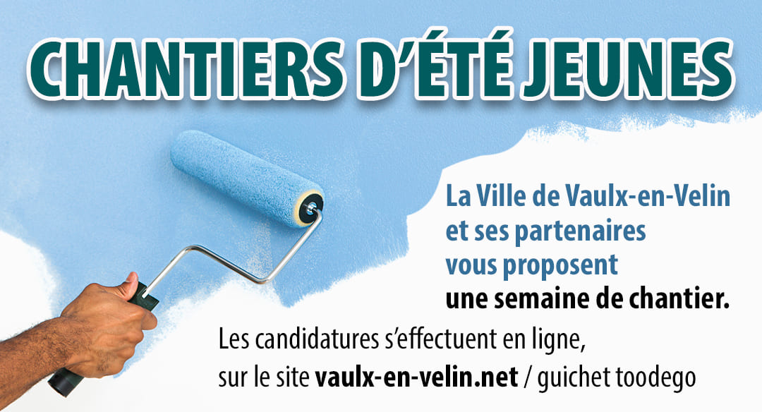 Chantiers jeunes d&rsquo;été : déposez votre candidature avant le 31 mai 2026