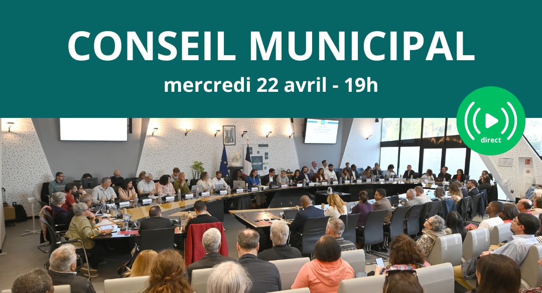 Conseil municipal mercredi 22 avril 2026