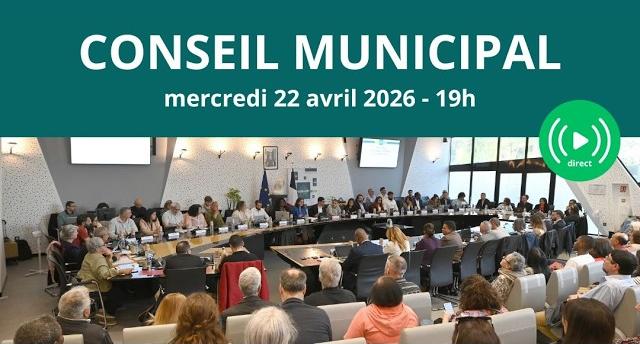 Conseil Municipal – mercredi 22 avril 2026 – Ville de Vaulx-en-Velin