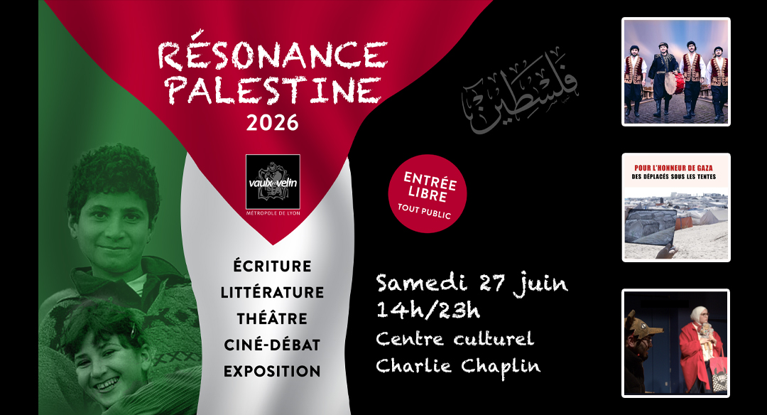 Samedi 27 juin : Festival Résonance Palestine