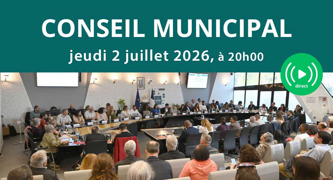 Conseil municipal – jeudi 2 juillet 2026