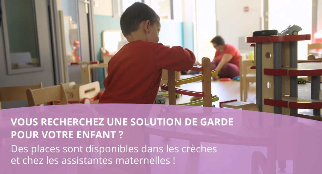 Petite enfance : des places disponibles dans les crèches et chez les assistantes maternelles