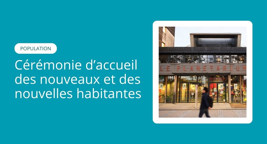 Accueil des nouveaux habitants – Samedi 14 novembre 2026
