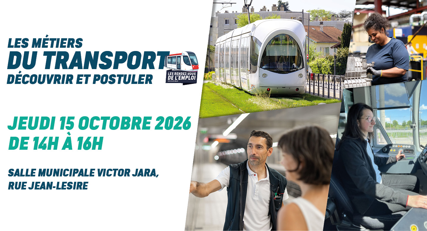 Découvrez et postulez aux métiers du transport !
